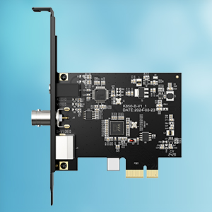 DigitPro PCIE Express Video Capture Board, PCIE Video Capture Card, Support Windows 7, 10, 11 and Linux Systems