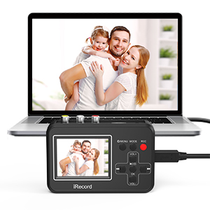 Convert VHS to Digital from VHS Tapes Camcorder DVD TV Box and Gaming Systems