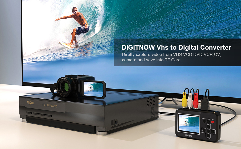 Video to Digital Converter VHS to Digital Converter